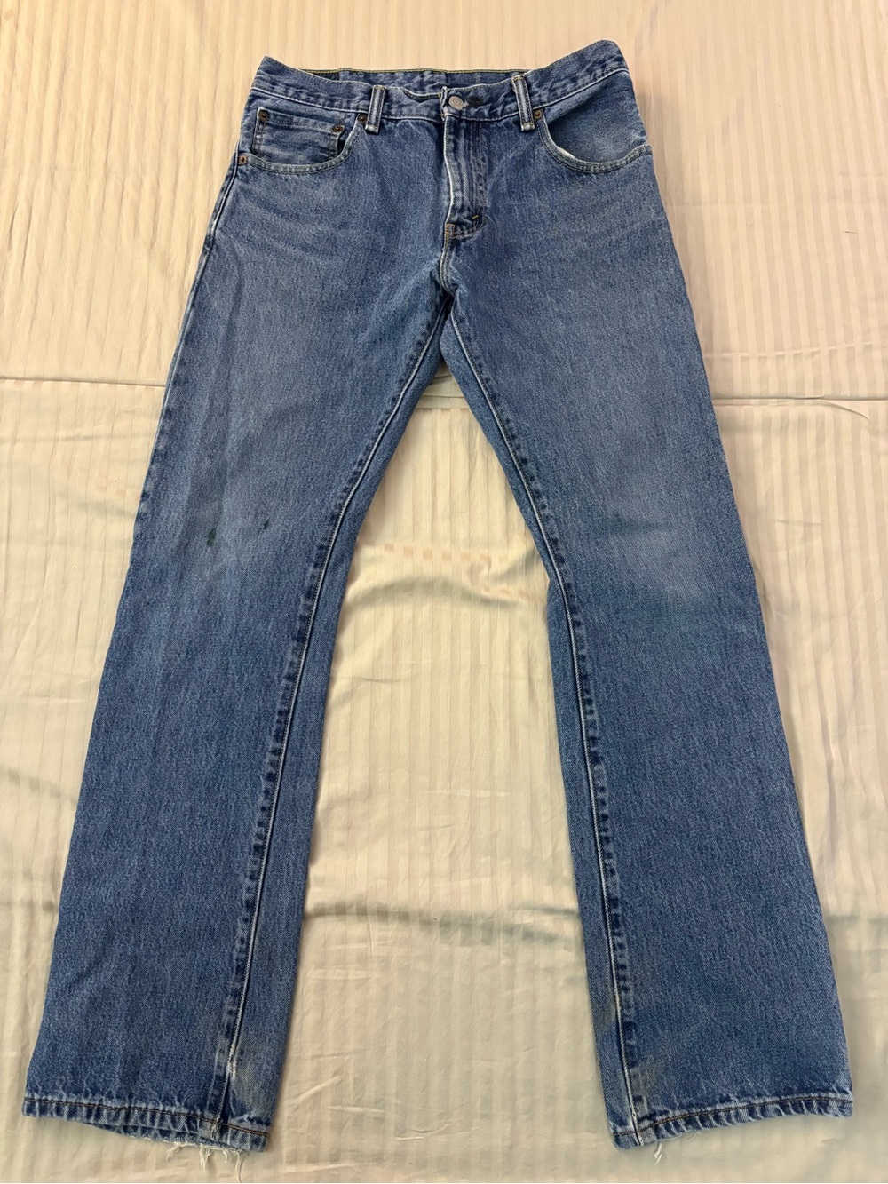 Levi’s 517 Men’s Jeans 31x32 Blue Denim Bootcut Red Tab Western Cowboy Y2K